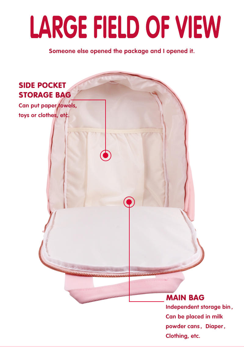 diaper backpack bag tote