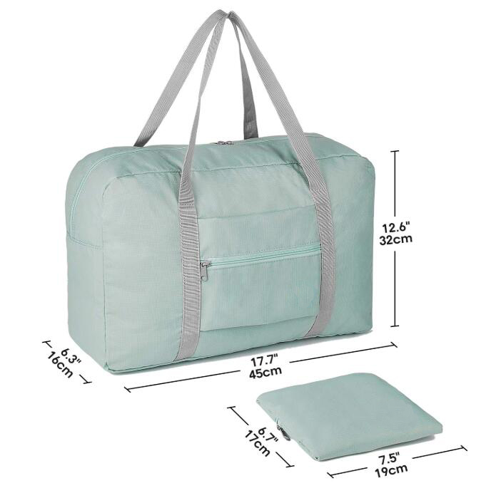Nylon Foldable Travel Duffel Bag Luggage Sports Gym