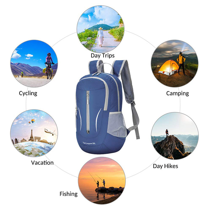 Foldable Lightweight Hiking Daypack Bag