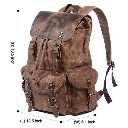 High Quality Travel Canvas Backpack
